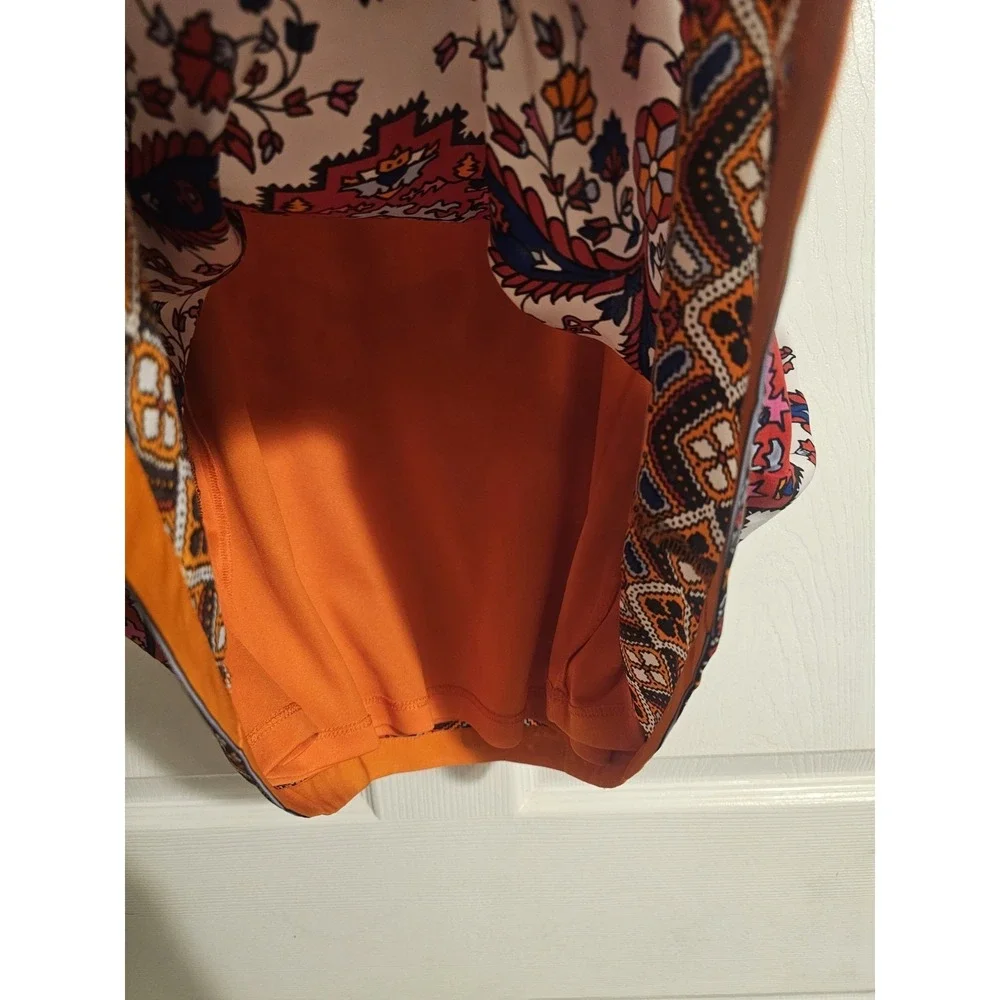Gianni Bini Lined Mini Dress NWOT Aztec Sundress Size Small Boho Bohemian‎